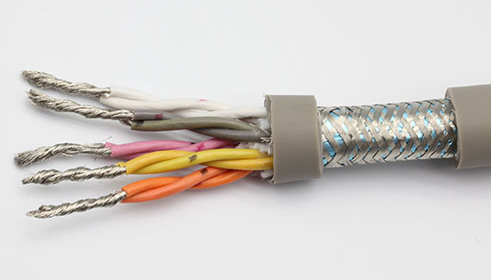 屏蔽拖链电缆TRVVPS-10*0.3
